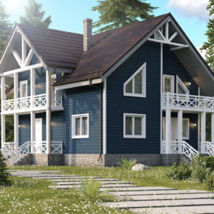 Каркасный дом «Люберцы»
