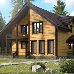 Каркасный дом «Ясногорск»