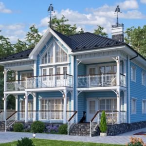 Каркасный дом «Старый Оскол»