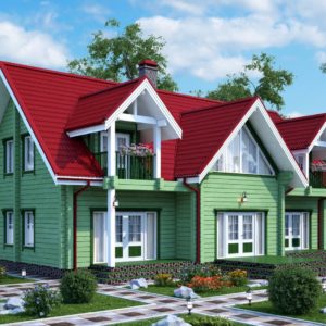 Каркасный дом «Красноярск»