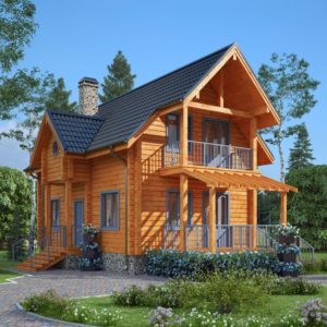Дом из бруса «Пенза»